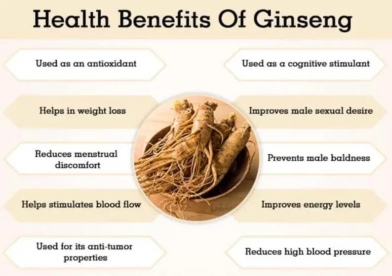 Benefits of ginseng