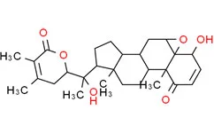 Structure of withanolides