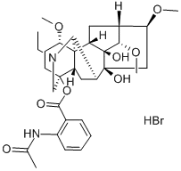 Structure of Lappaconitine Hydrobromide