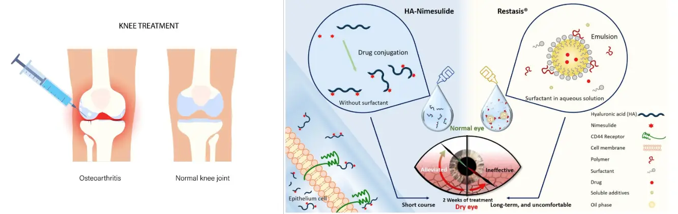 Hyaluronic Acid Surgical Assistance and Lubrication Hyaluronic Acid Surgical Assistance and Lubrication